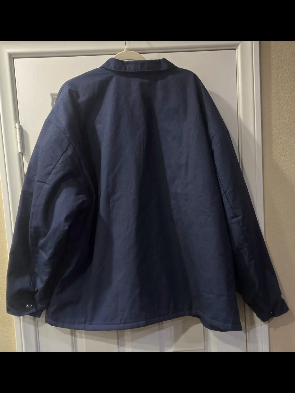 Classic Navy Men's Lightweight Zip Shirt Jacket